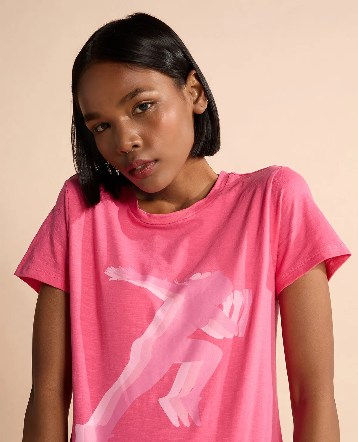 Quick-Dry Tshirt Pink QuickDryTechnology