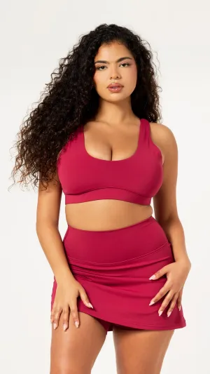 Signature Scoop Sports Bra Scoop neck