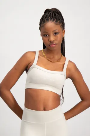 Core Sports Bra - Vanilla Performance seams