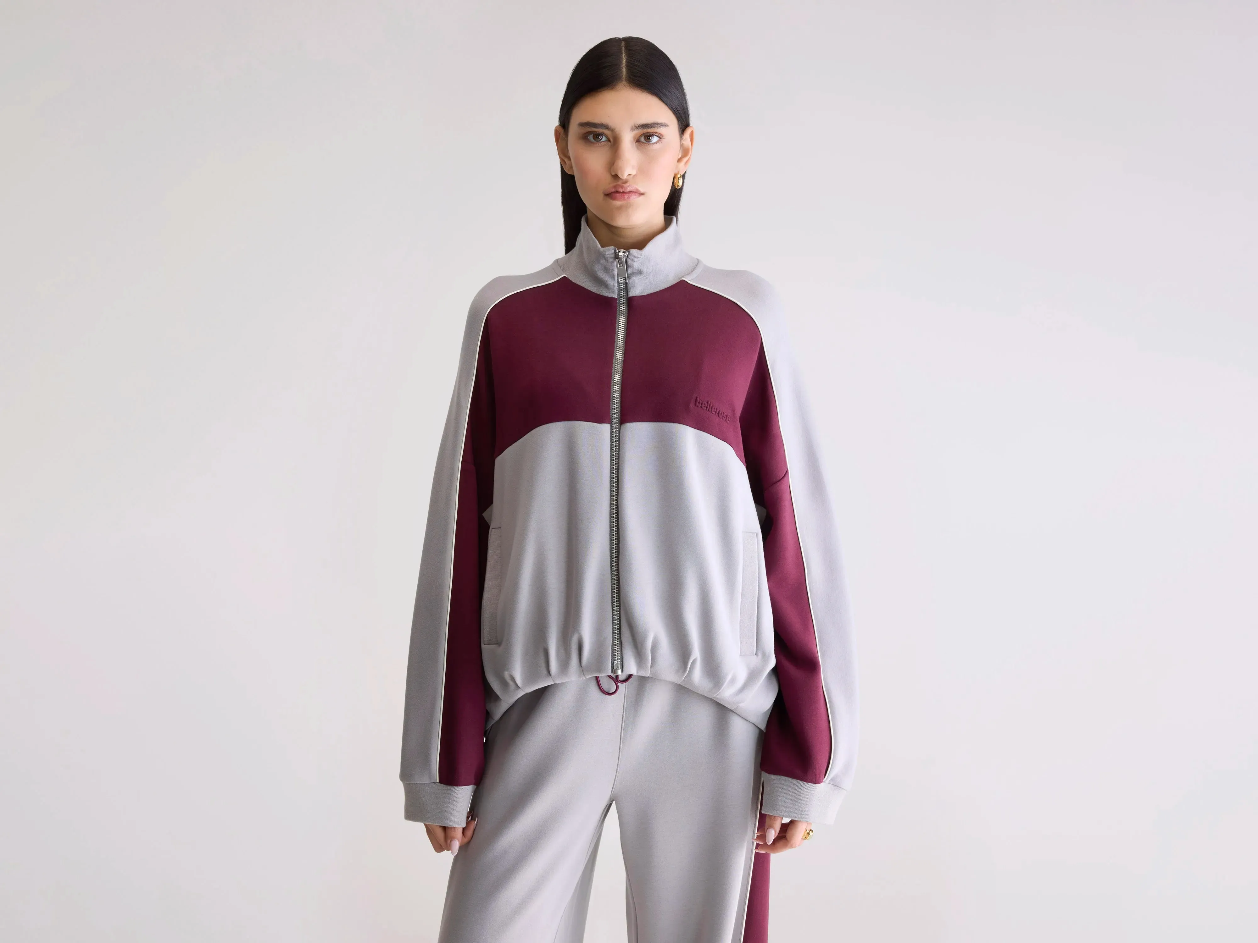 Odor Resistant Tallic zip-up sweatshirt (252 / W / COMBO A)