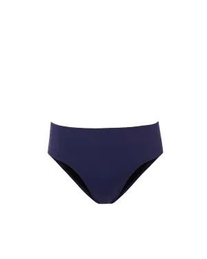 Bacterial Growth Prevention Classic Midrise Bottom Navy Satin