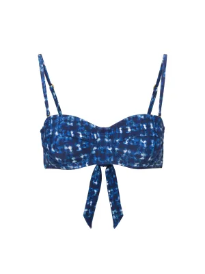 Nellie Top In Denim Noir Quick Release Buckle Quick Drying Technology