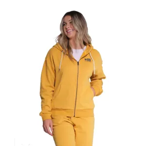 Breathable Layer Alpha Zip Hoody - Ochre