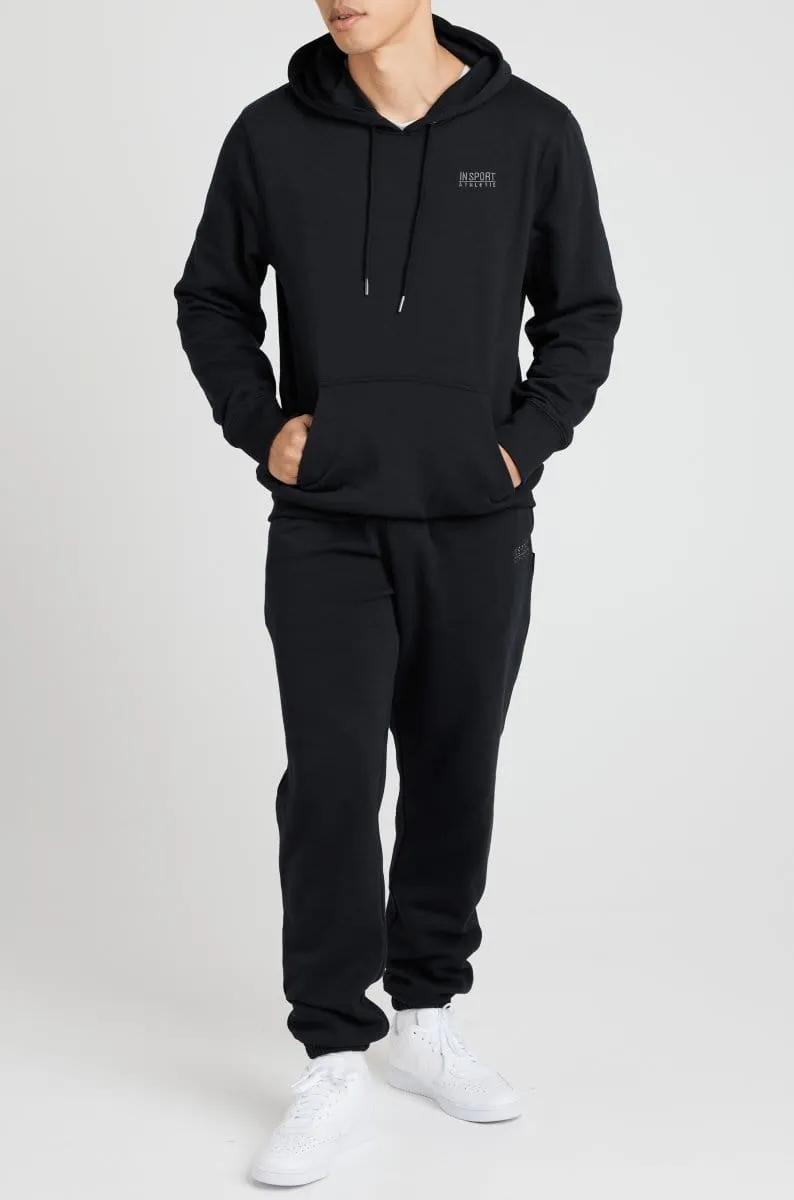 Cozy Vibe Insport Unisex Alaska Black Hoodie