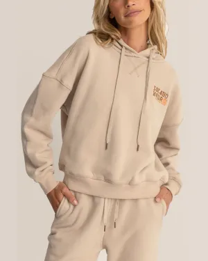 Lightweight Design Cozy Look Island Hour Hooded Fleece