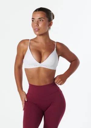 Bright sports gear SERENE TRIANGLE BRA - WHITE