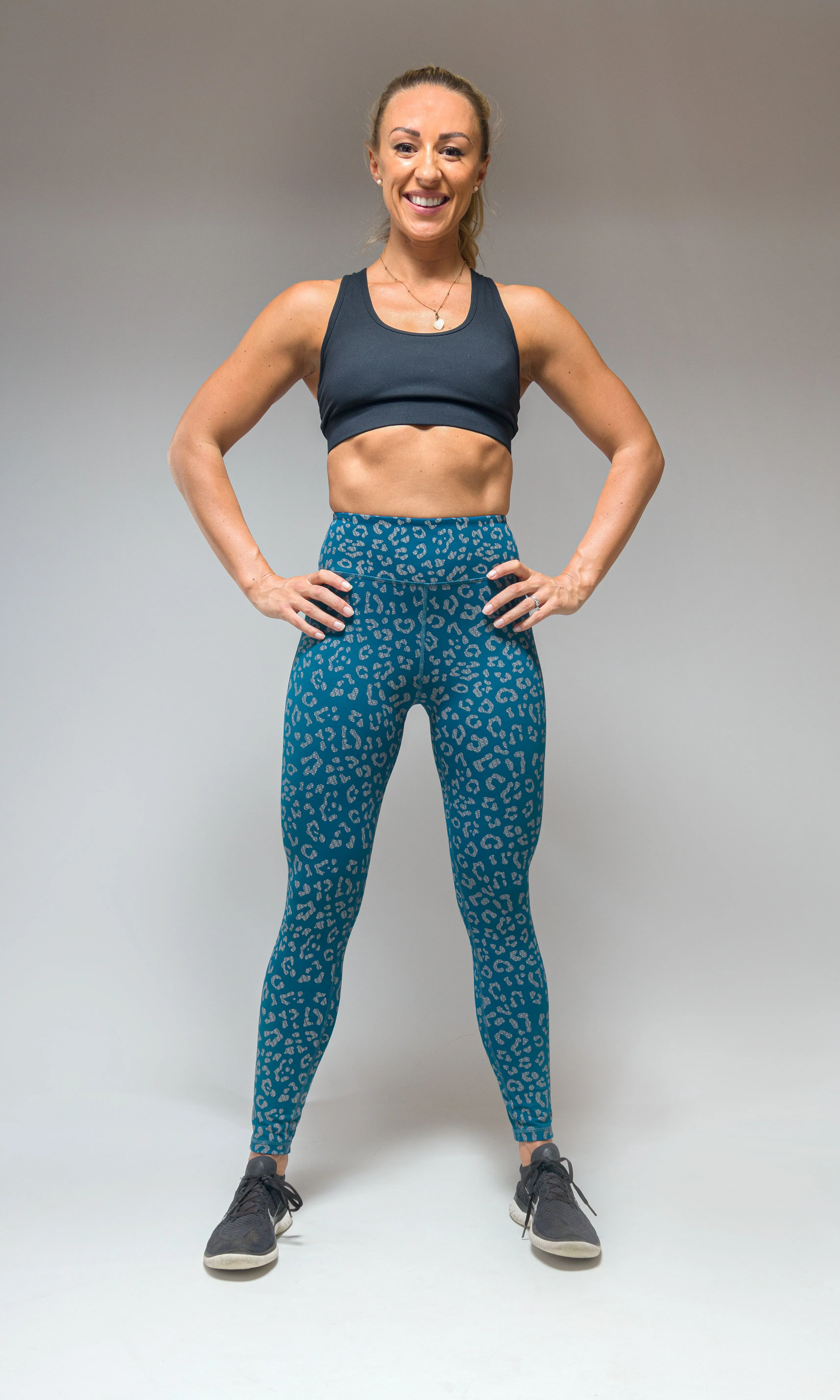 Cat's Eyes - Teal Reflective Sport Look Balanced Fit