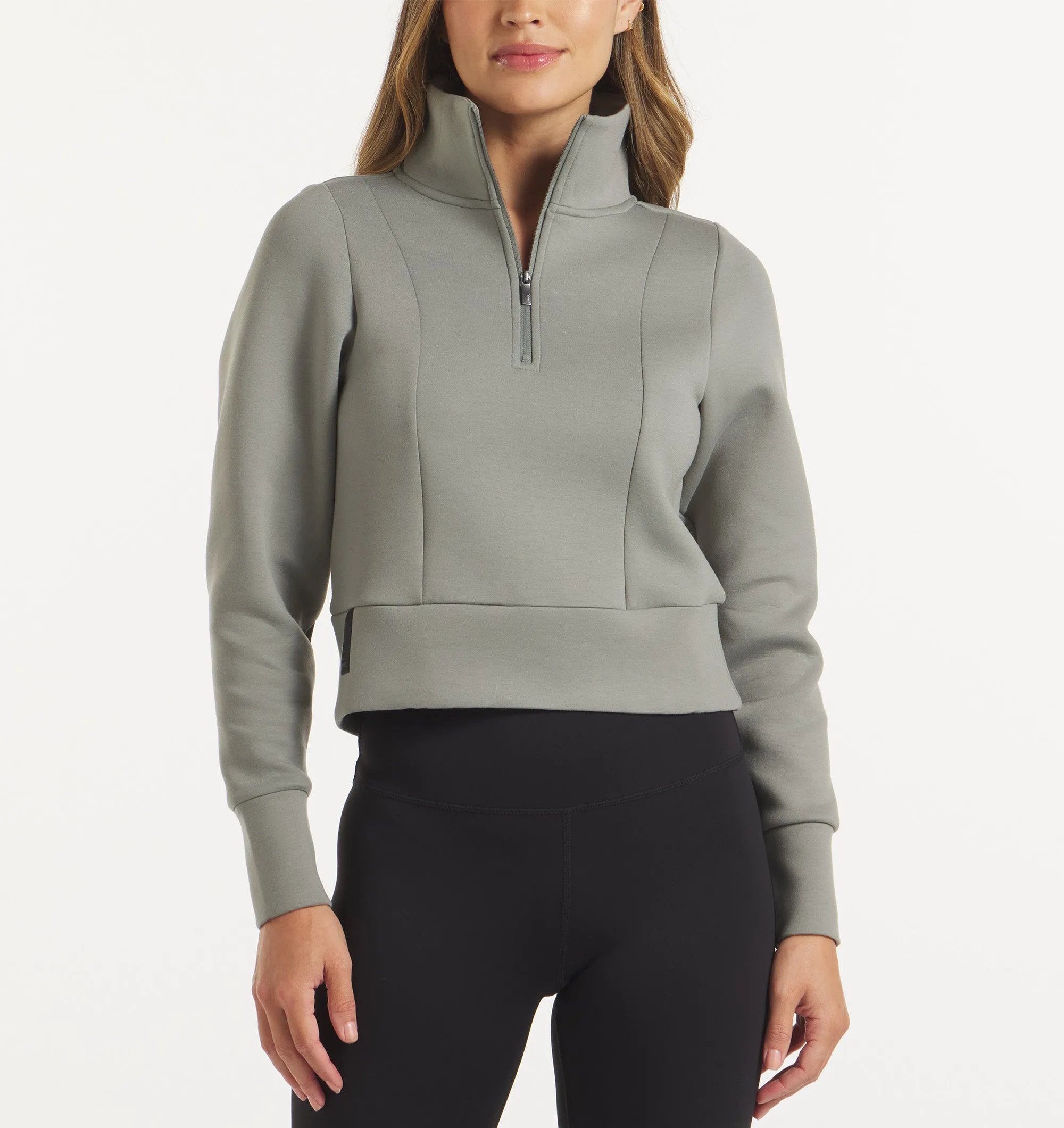 Fresh Relaxed Casual Outfit LuxBreak Half-Zip Pullover
