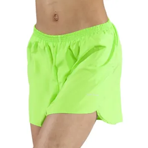 Women's Solid 1.5" Split Trainer - Neon Lime Ventilated Mesh Panels Reflective Safety Detailing