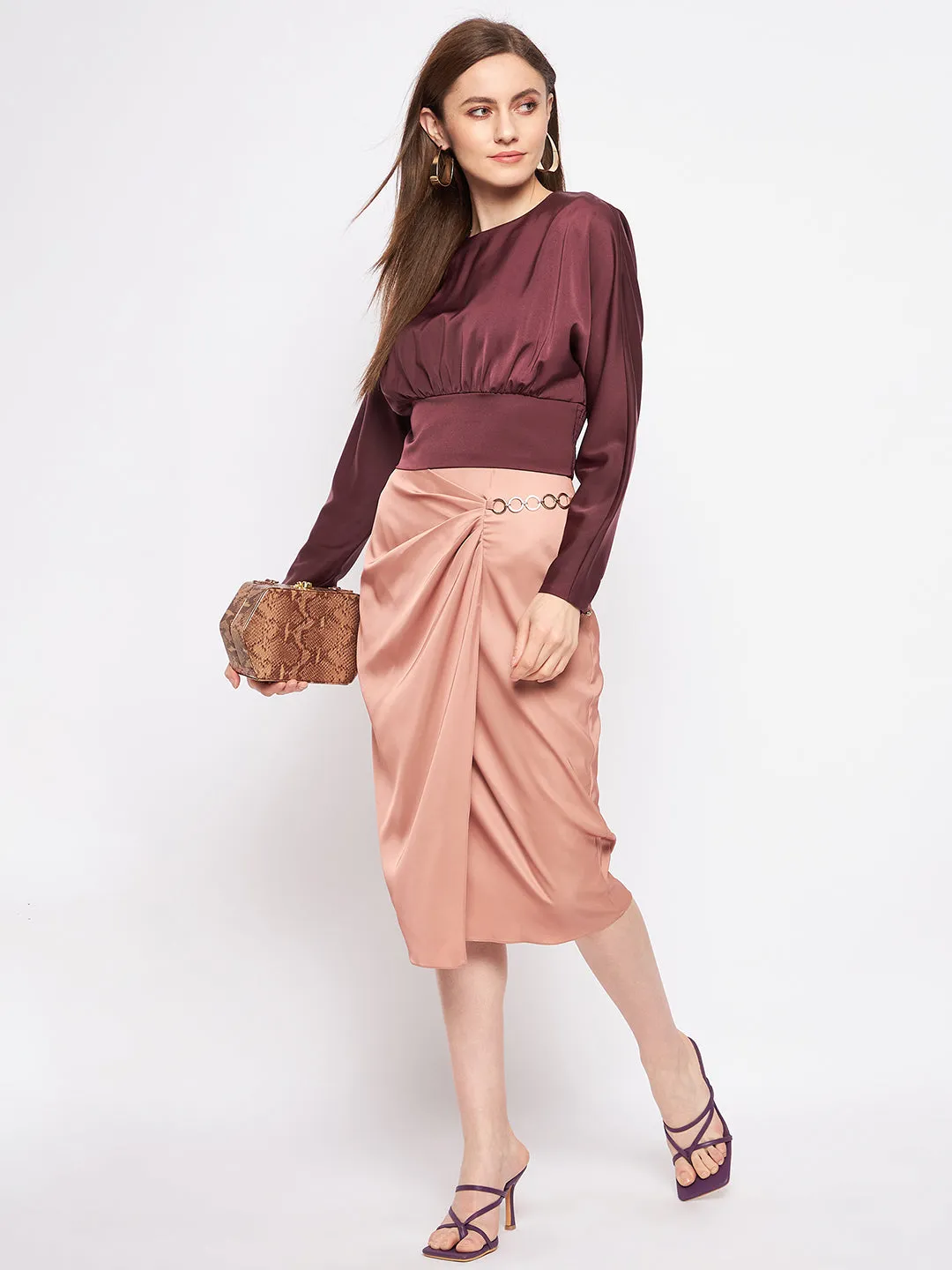 NonSlipTrim Easy Outfit Madame Wine Top