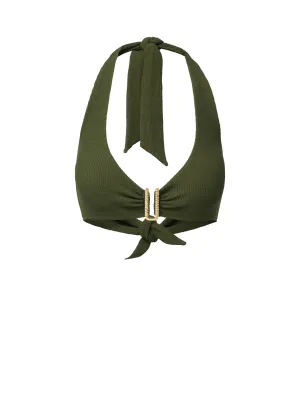 Melissa Top Olive Texture Chlorine Resistant Material