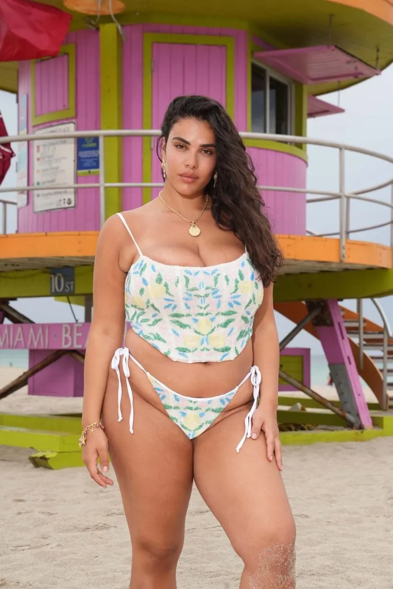 Tropique Waist Side Tie Bottom Contoured Cup Structure