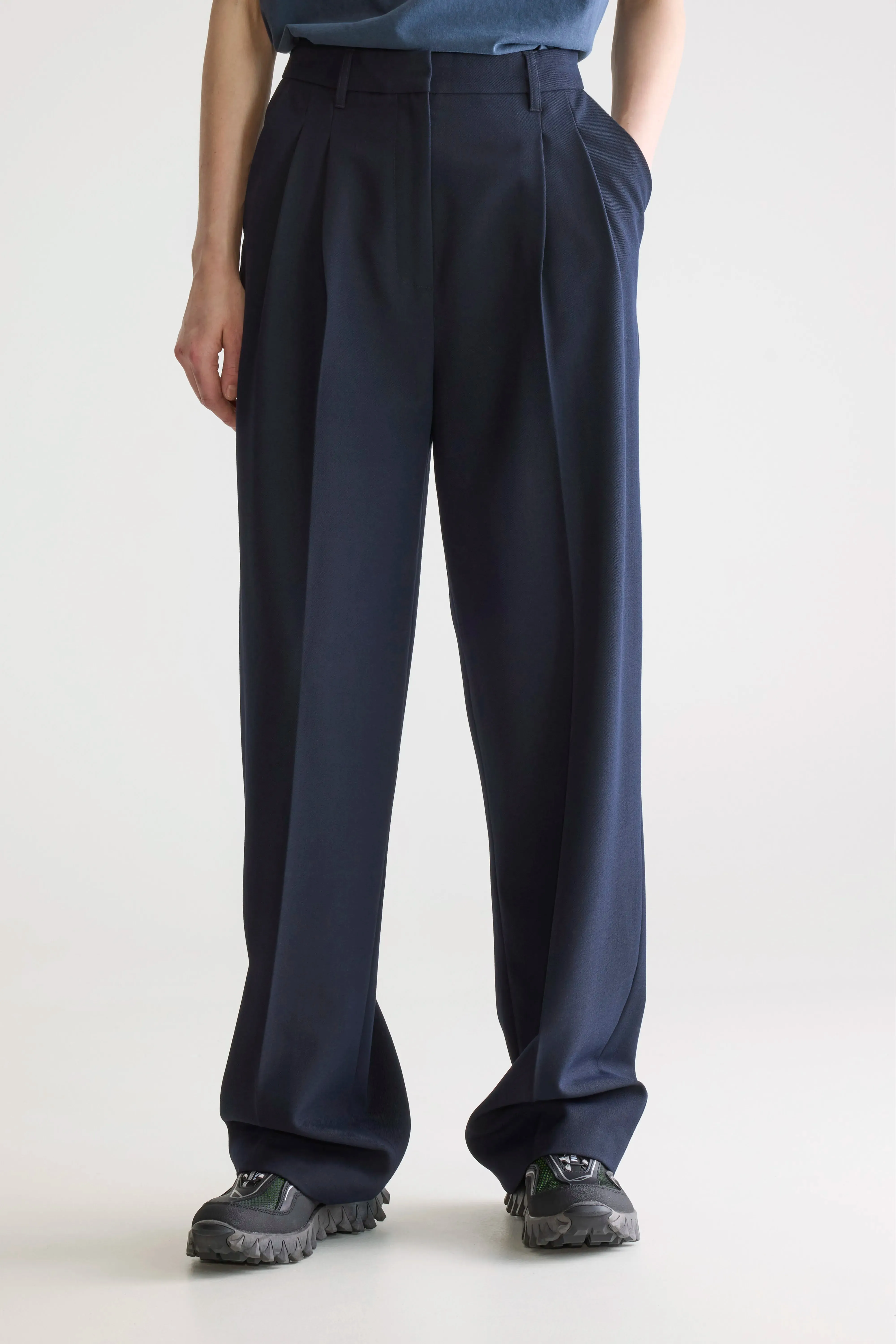 Dominic tailored trousers (252 / W / AMERICA) Trendy Comfort Reinforced Pockets