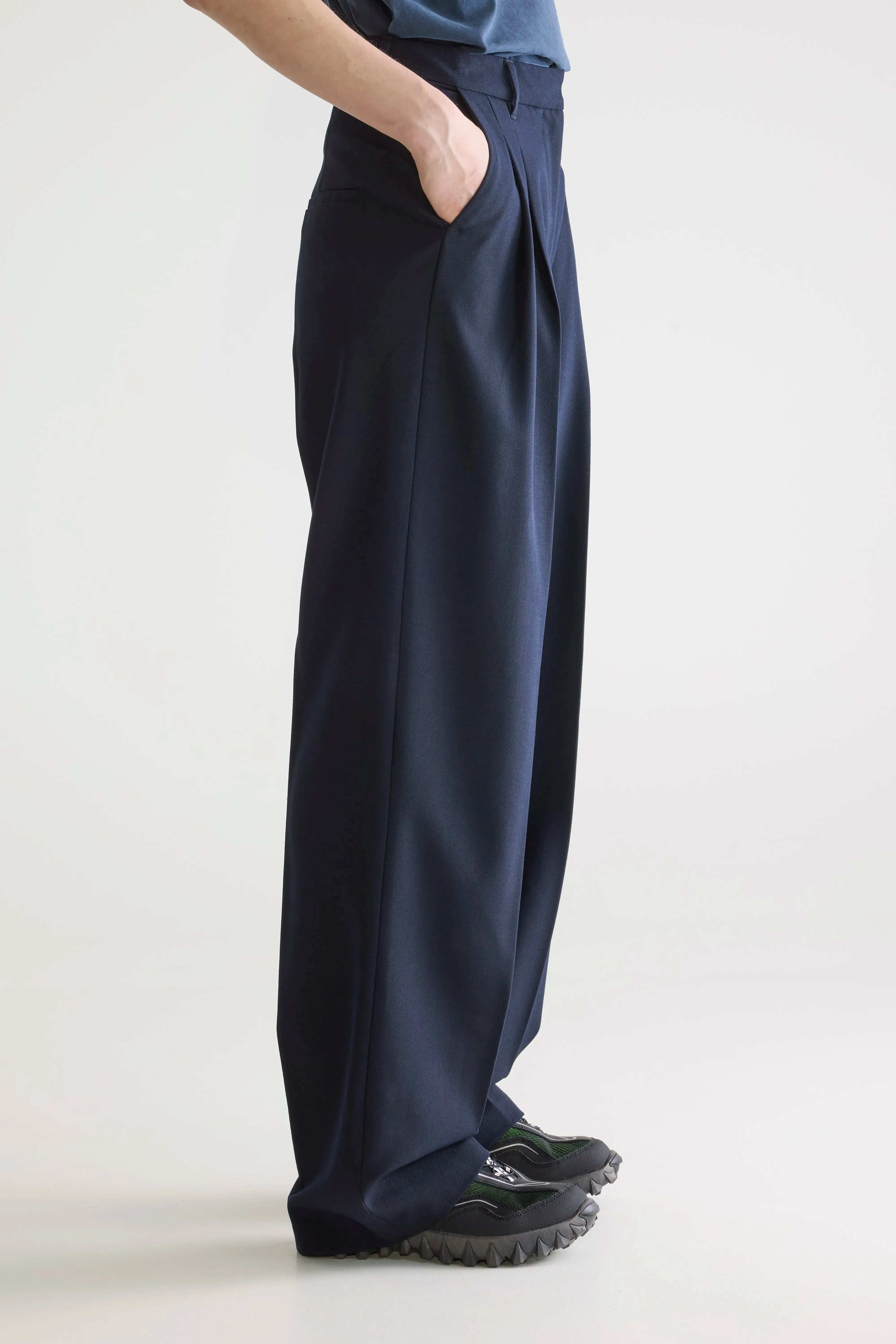 Dominic tailored trousers (252 / W / AMERICA) Comfortable Stretch