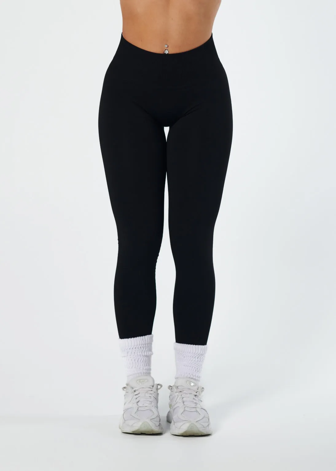 SHAPE SIGNATURE LEGGINGS - LIQUORICE Speed Ready Petite Size Non See