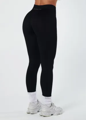 Motion Fabric Ultra Basic SHAPE SIGNATURE LEGGINGS - LIQUORICE