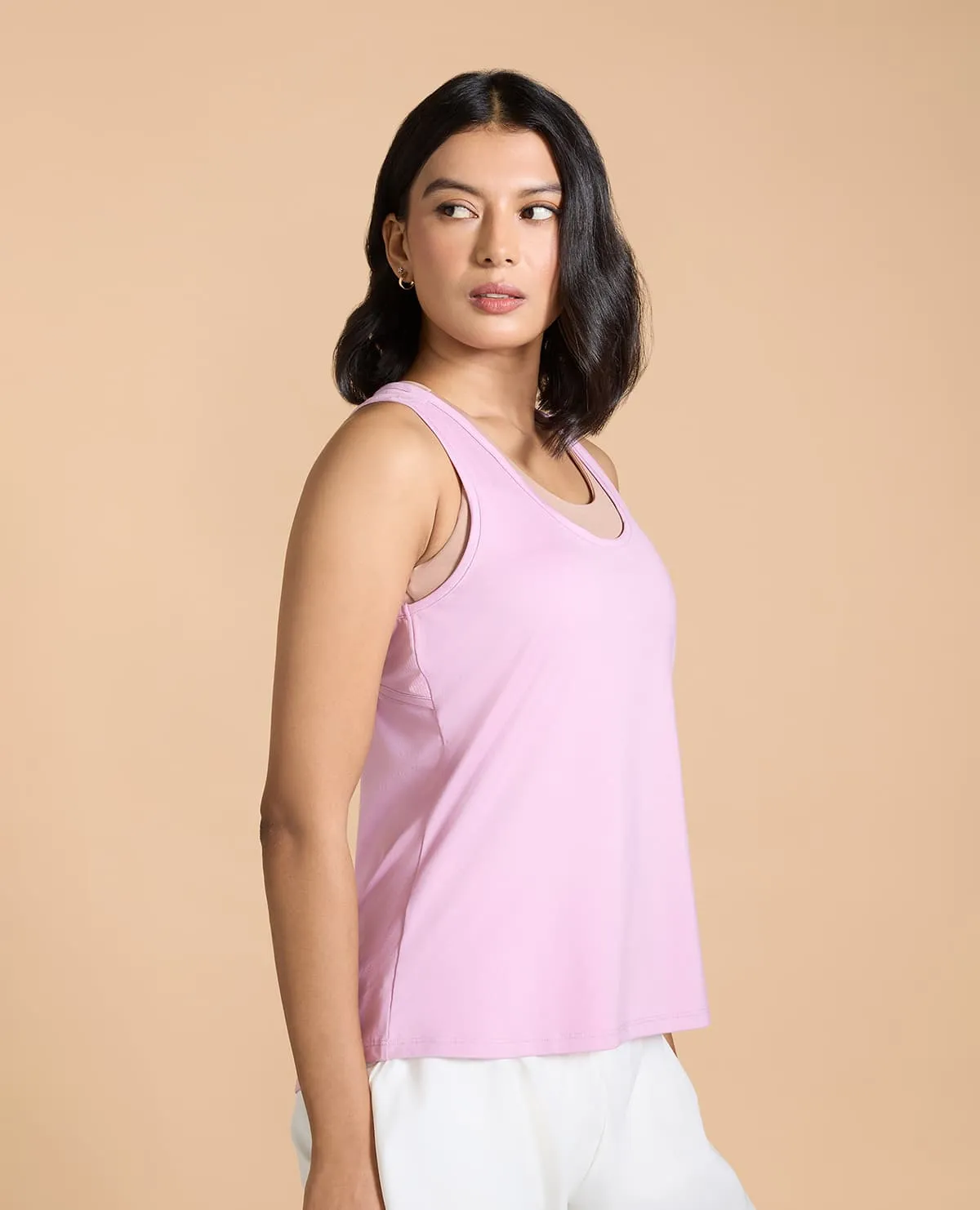 Feather Feel Sleeveless Tank Top high precision applications