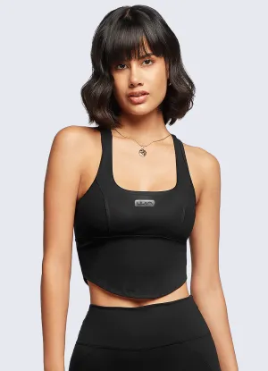 adults' TOP EMANA ACTION-BLACK
