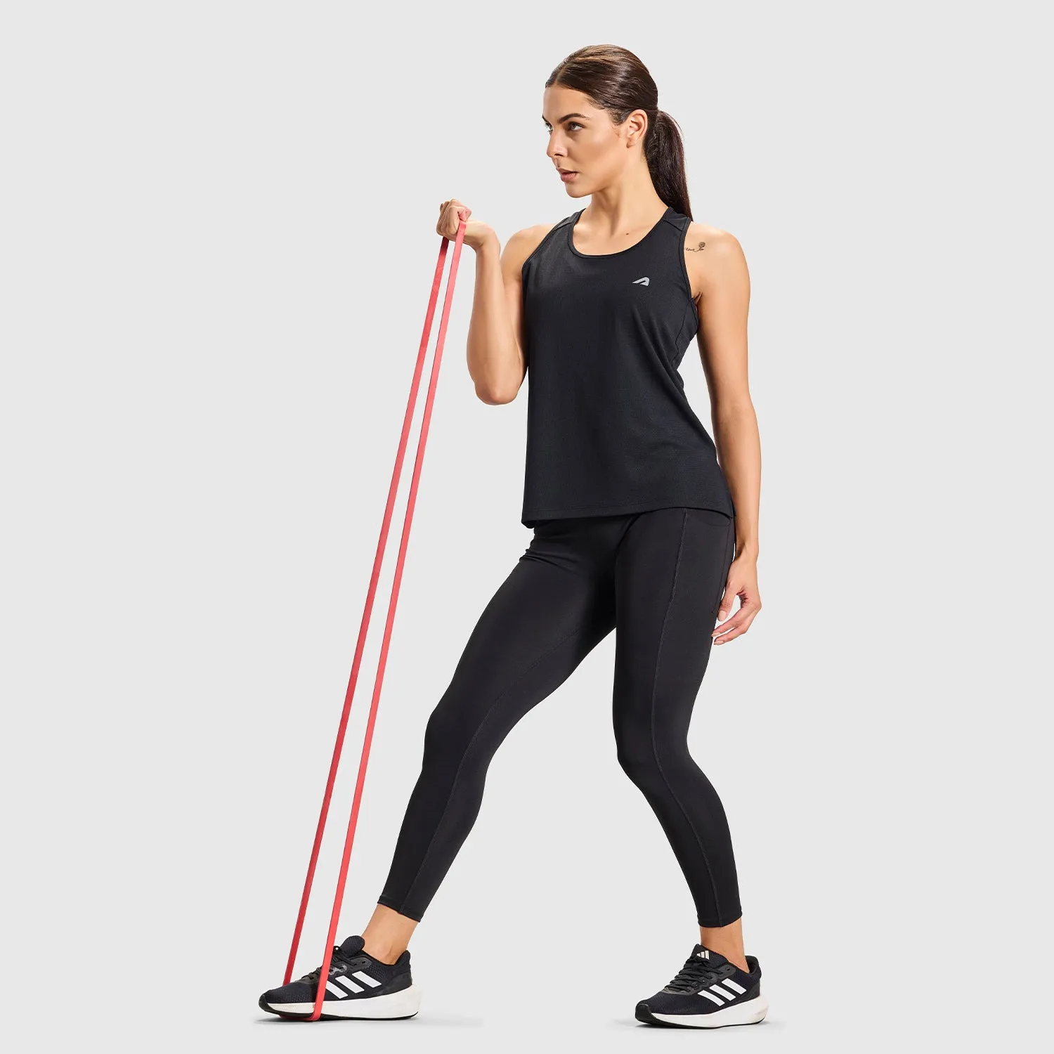 Power Womens Tank - Black Athletic Cut military use