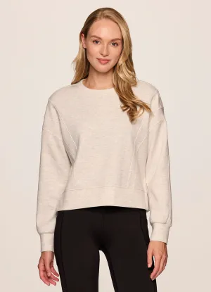 Casual Fit Wear Smooth Style Comfort Layer LuxeSoft Cropped Pullover