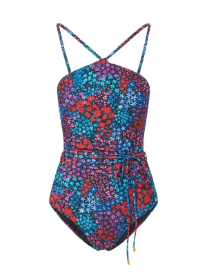 Secure-fit compression support Daphne One Piece In Bloom