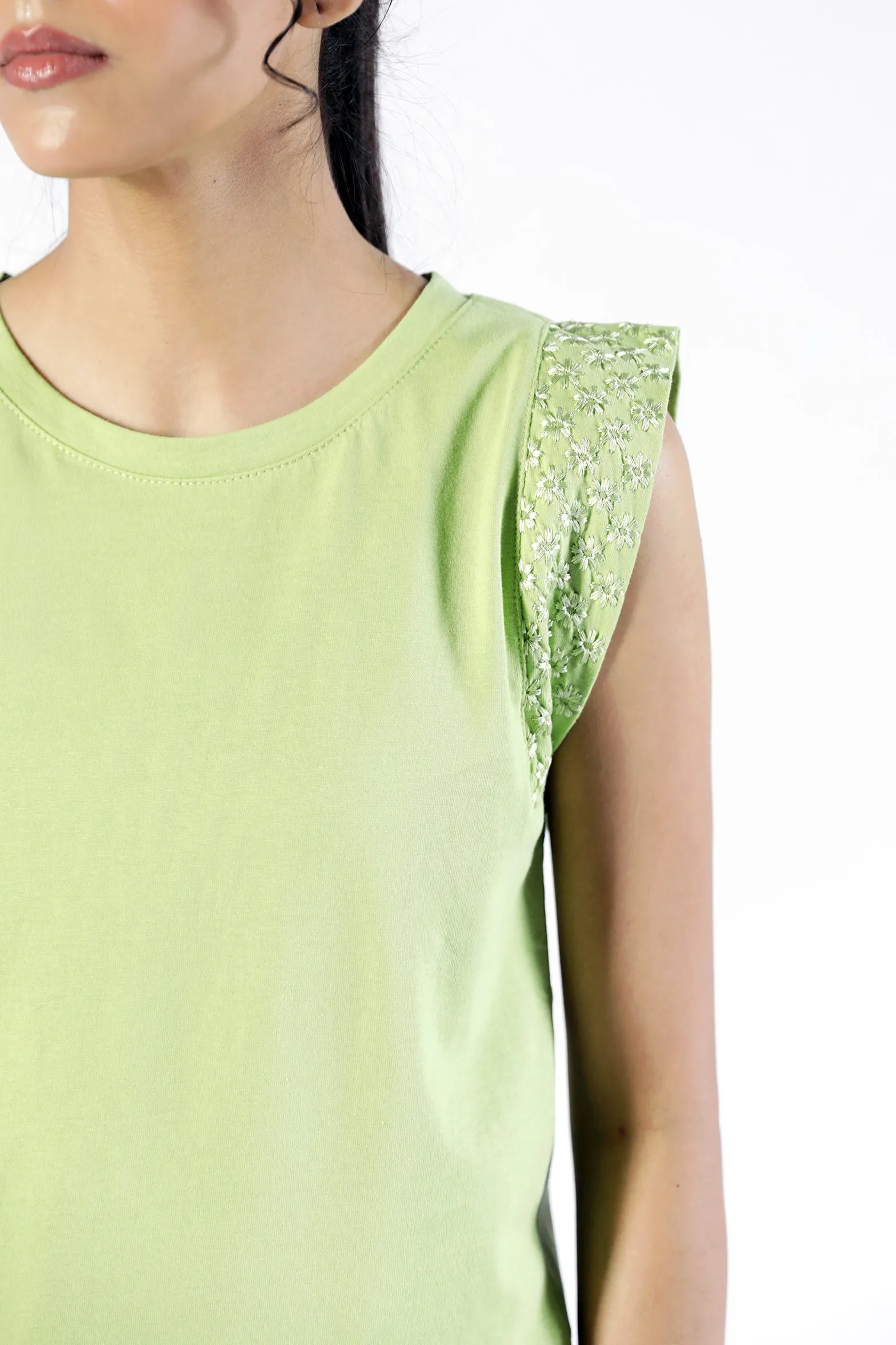 AbrasionResistant Material Fearless Mode EMBROIDERED TEE
