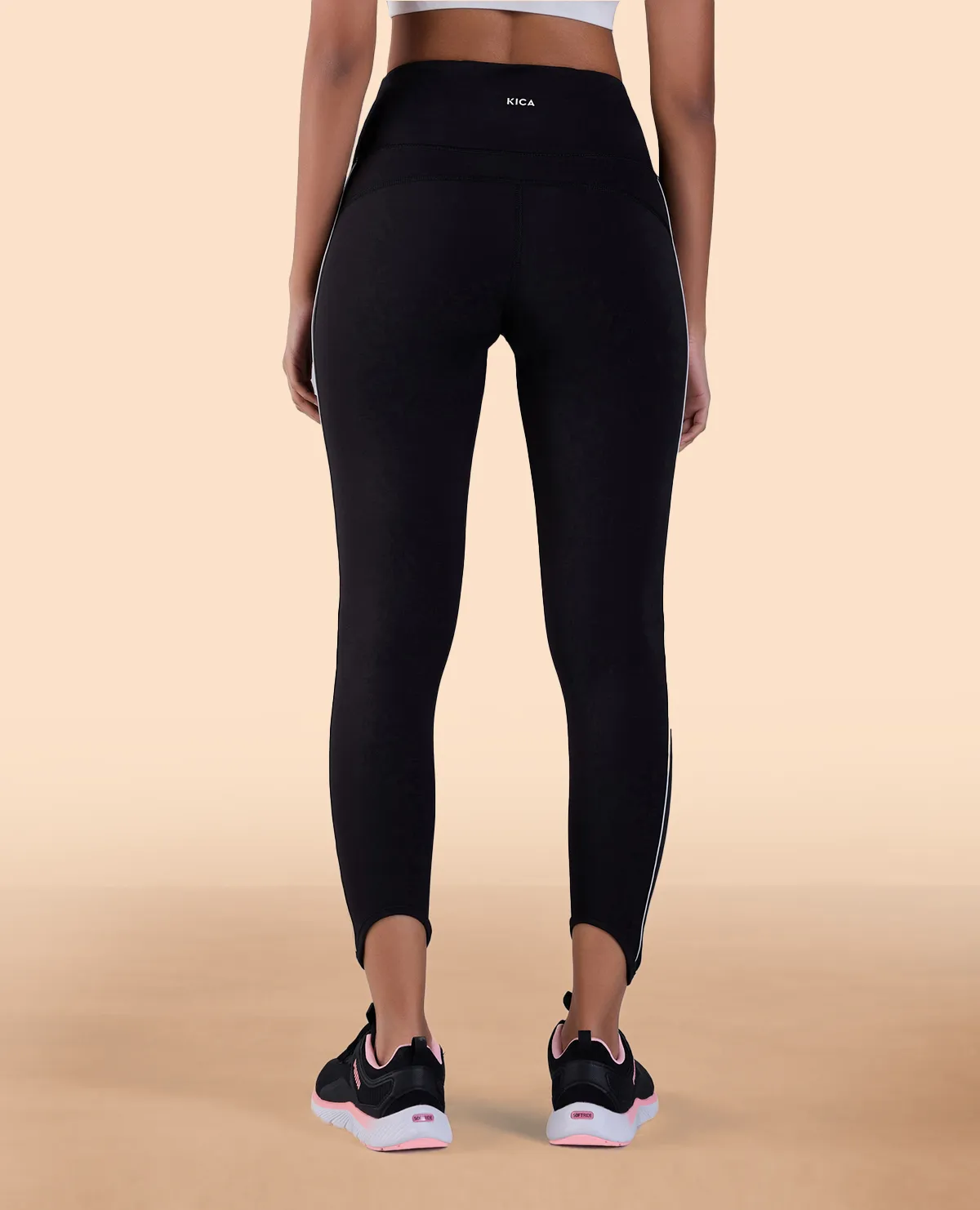 Low Maintenance High Waisted Leggings in Second SKN Fabric Black