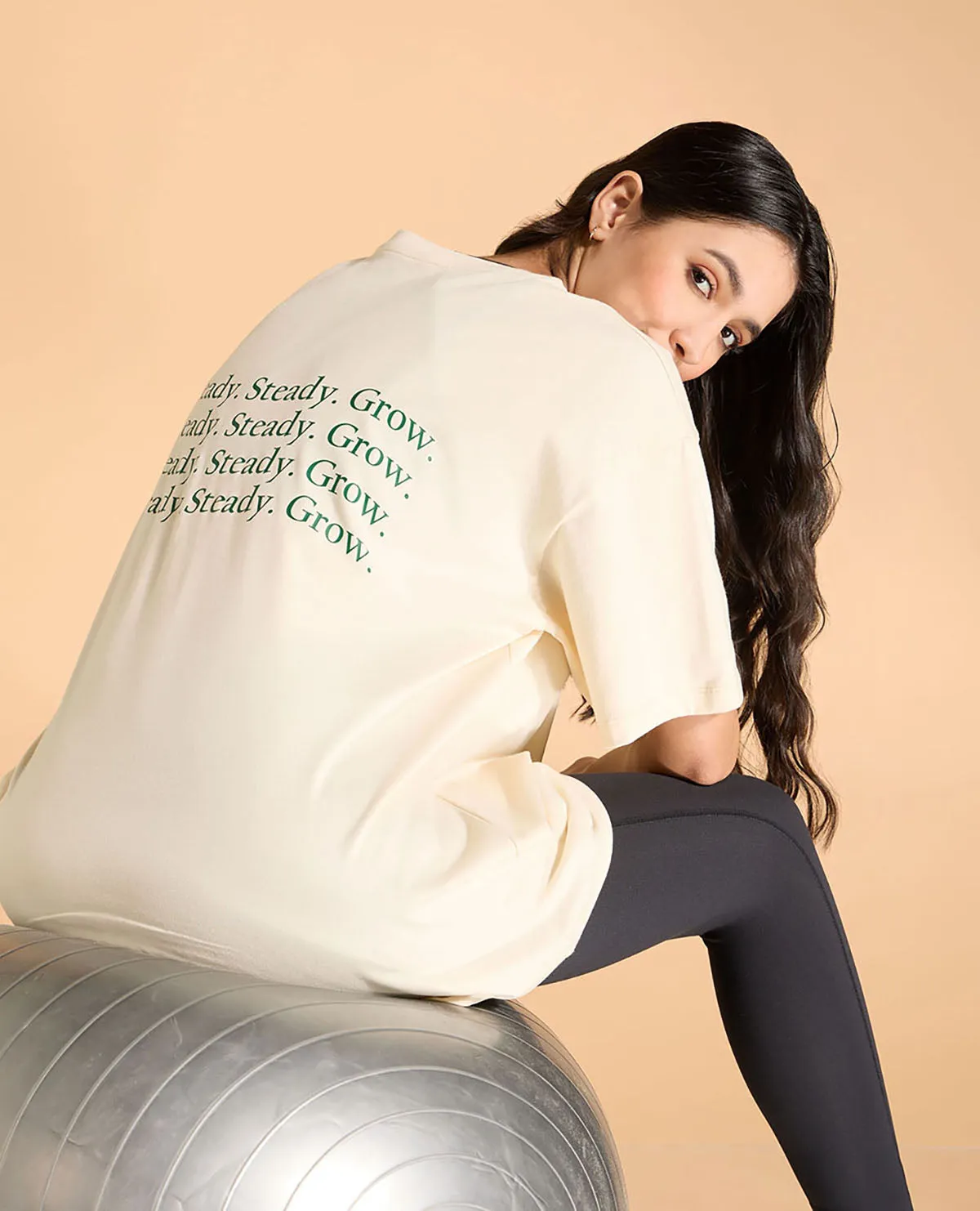 Slim Fit Cut Vintage Look Cotton Oversized Printed Graphic Tshirt