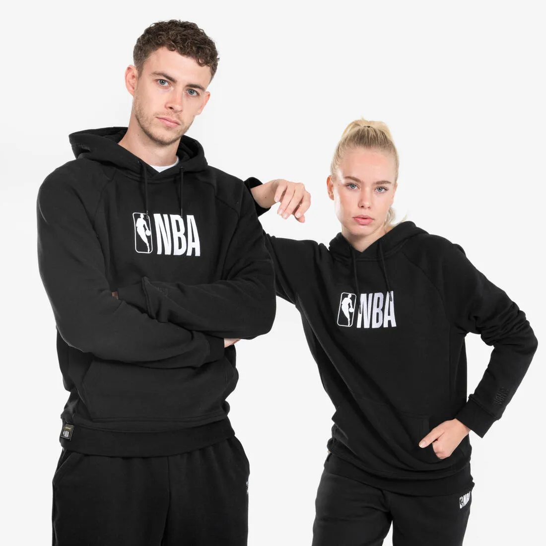 Daily Bold Sudadera con capucha NBA unisex - Hoodie 900 NBA Negro