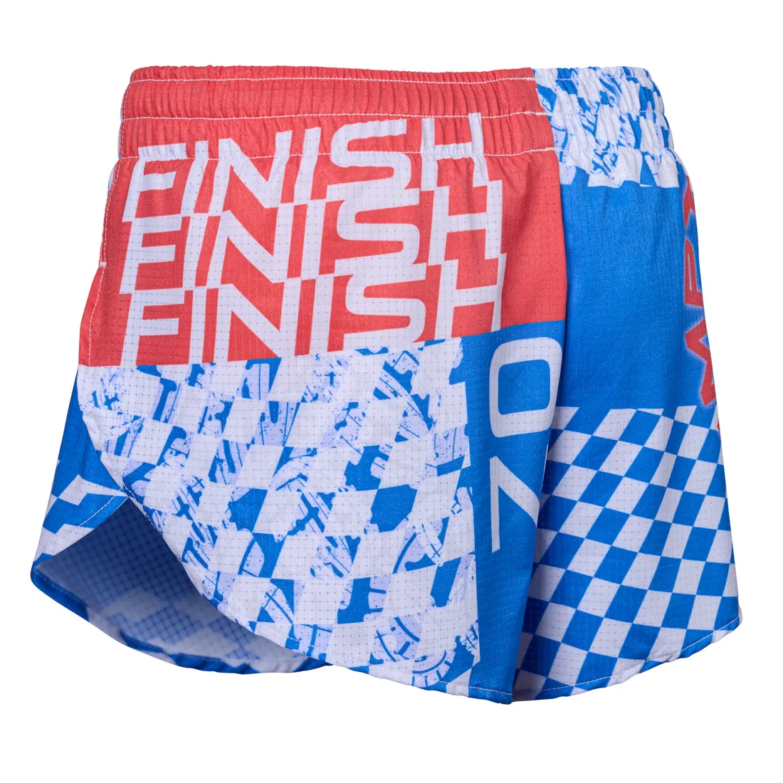 Odor-resistant Glide On Waist System Women's AeroPro 3" Split Shorts - Finish On Empty