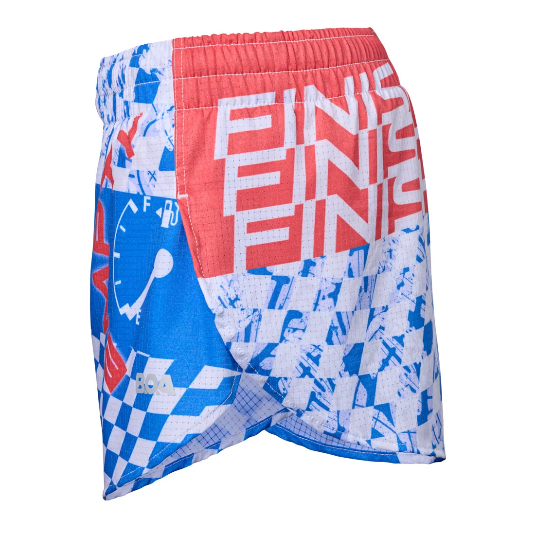 Women's AeroPro 3" Split Shorts - Finish On Empty Clean Stretch Street Chic