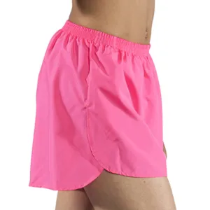 Women's Solid 1.5" Split Trainer - Hot Pink Stretch Fabric