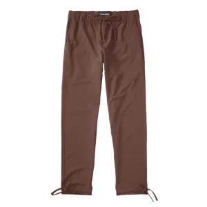 Trailhead Pants - Brown Relaxed Style Organic Cotton Blend