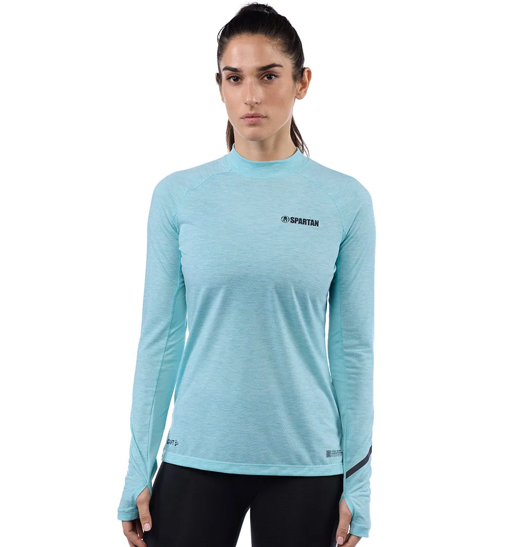 Reflective details Relaxed T-shirt SPARTAN by CRAFT SubZ LS Wool Tee - Women's