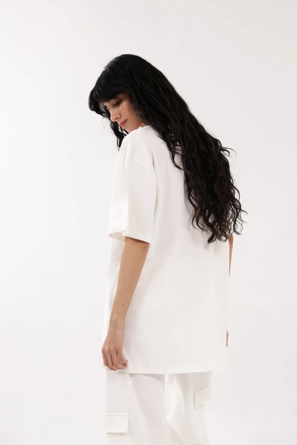 Hero Glow Casual Trend BASIC OVERSIZED TEE