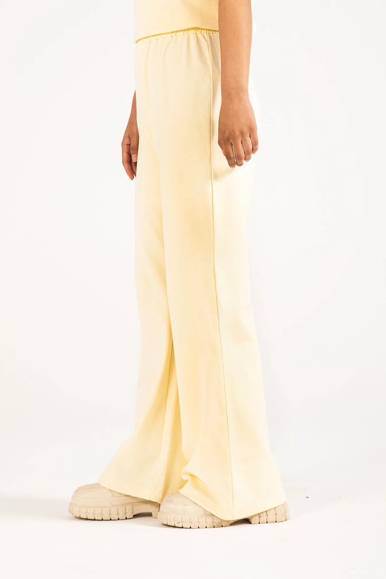 FLARED FIT TROUSER Double Stitched