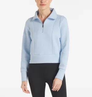 Essentials Wear Easy Care LuxBreak Half-Zip Pullover