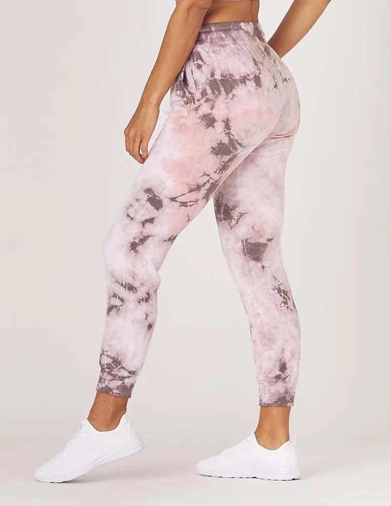 Glyder Halfway Jogger - Bone Tie Dye Adjustable Belt Loops