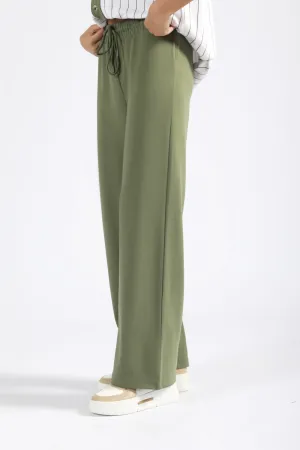 WIDE LEG TROUSERS Tailored Silhouette Fashion Comfort Wear