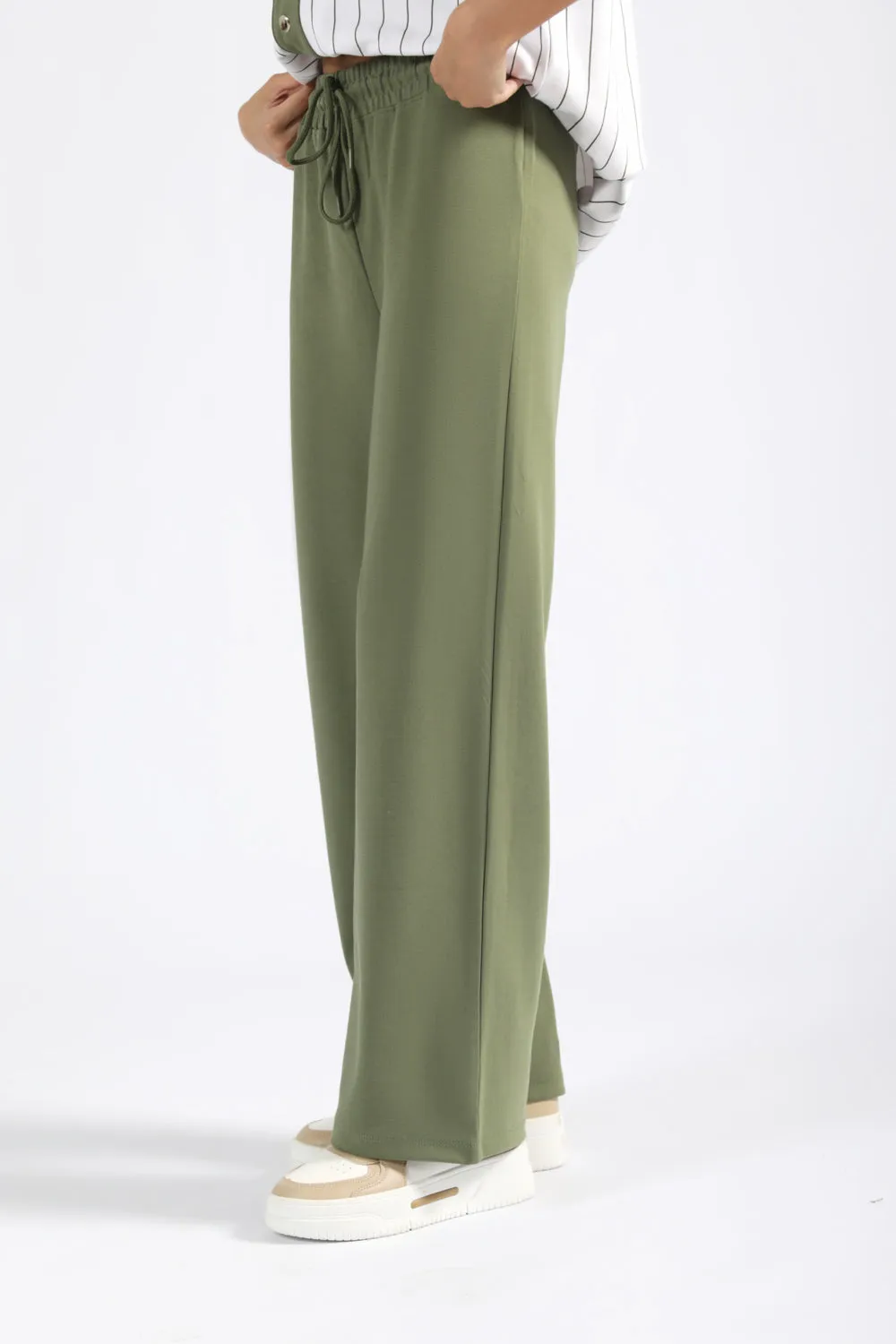 WIDE LEG TROUSERS Tailored Silhouette Fashion Comfort Wear