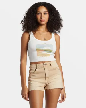QuickRelease Closure The Golden West Cropped Tank Top