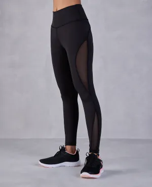 Fit For All Day Athletic High-Waisted Mesh Leggings in Second SKN