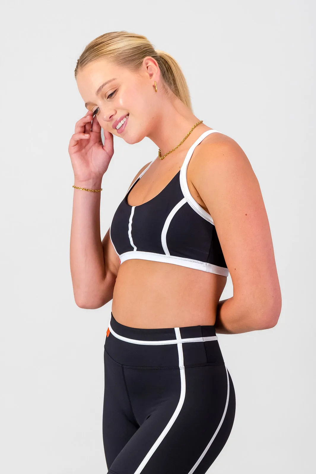 Strapless seams Sweat Wicking Liner A-Team Sports Bra