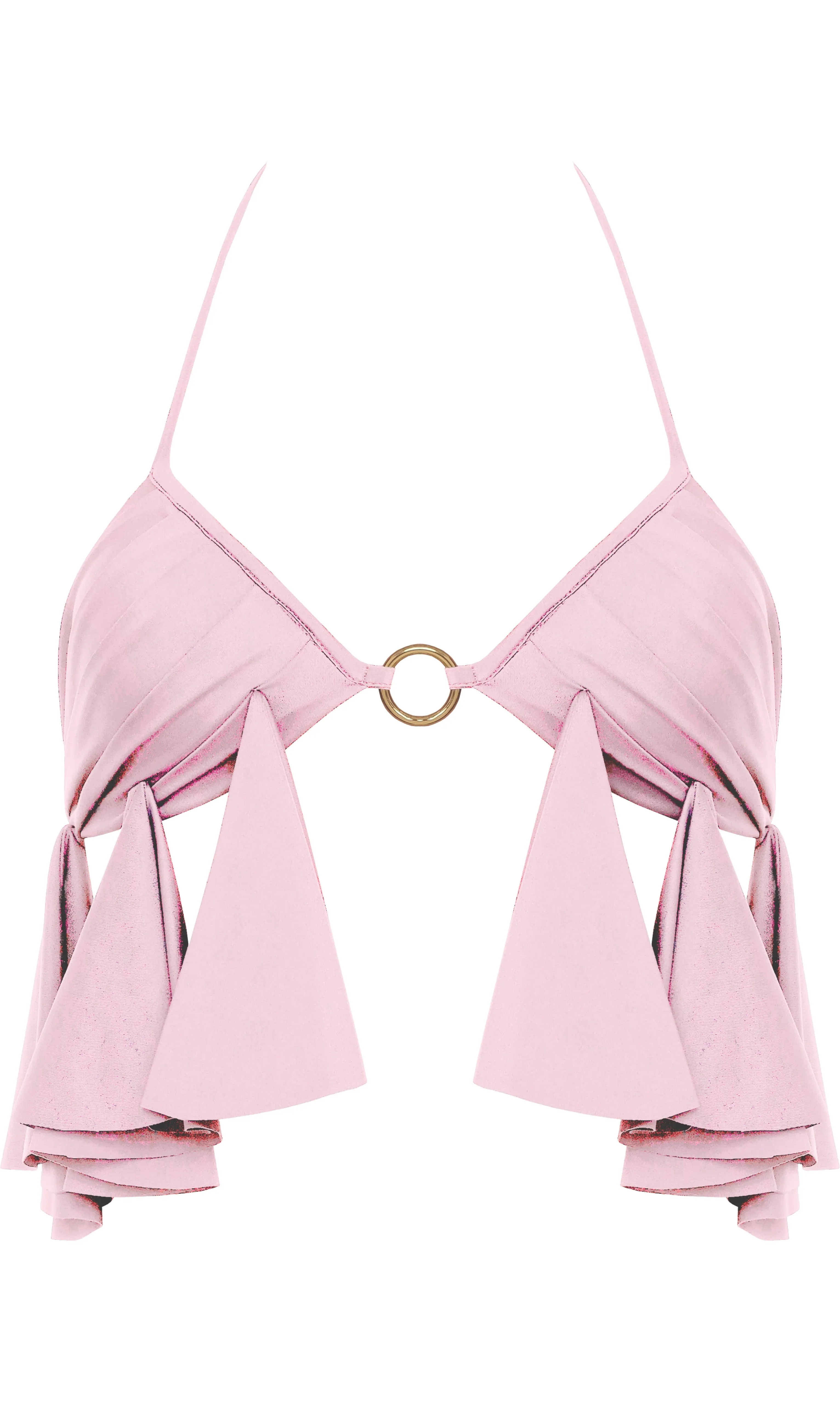 AURELIA BIKINI TOP Flat Lock Stitching