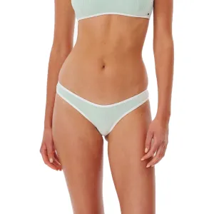 Premium Surf High Leg Skimpy Coverage Swim Bottom Quick Adjust Fasteners Four Way Stretch Fabric