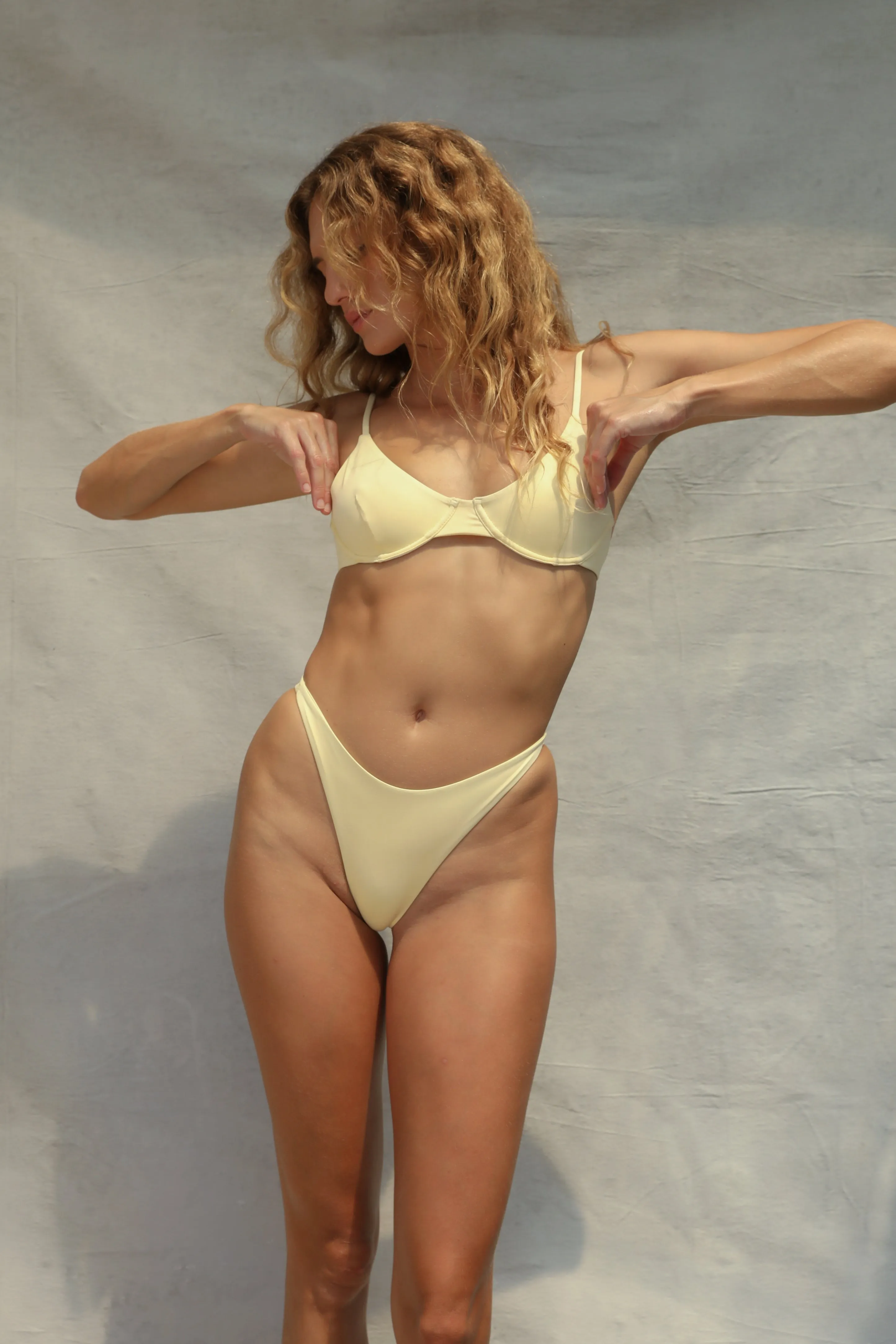 Skimpy Bikini Bottom - Limoncello Versatile Layering Flexible Underwire