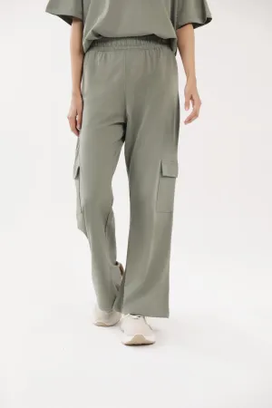 Core Basic WIDE LEG CARGO TROUSERS