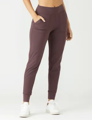 Glyder Pure Jogger - Deep Plum Bonded Seam Technology