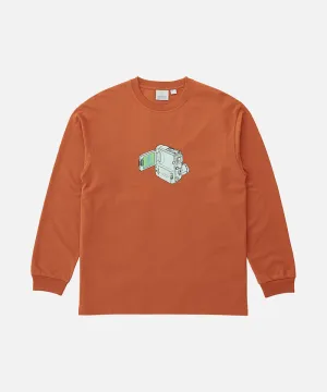 Fade Resistant Dye Effortless Comfort Camcorder L/S Tee