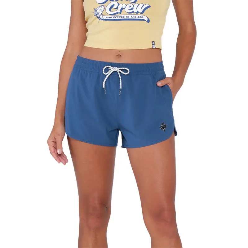 Outdoor Vibe Formal Wear Women's Beacons Short - Blue Steel